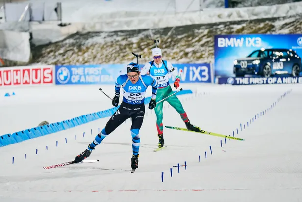 Jakob Kulbin 20 km tavadistantsi finišisirgel.