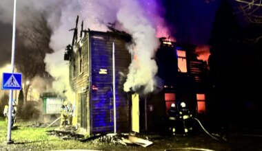 PILDID ⟩ Türi linnas hukkus eluhoone tulekahjus inimene