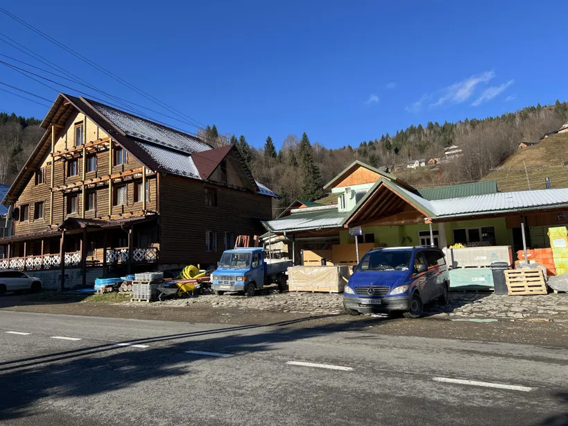 Krõvorivnia küla keskus.