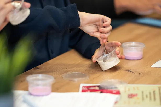 Robotexil pakutakse teadlaste toodetud jäätist esimest korda suuremale publikule proovimiseks.