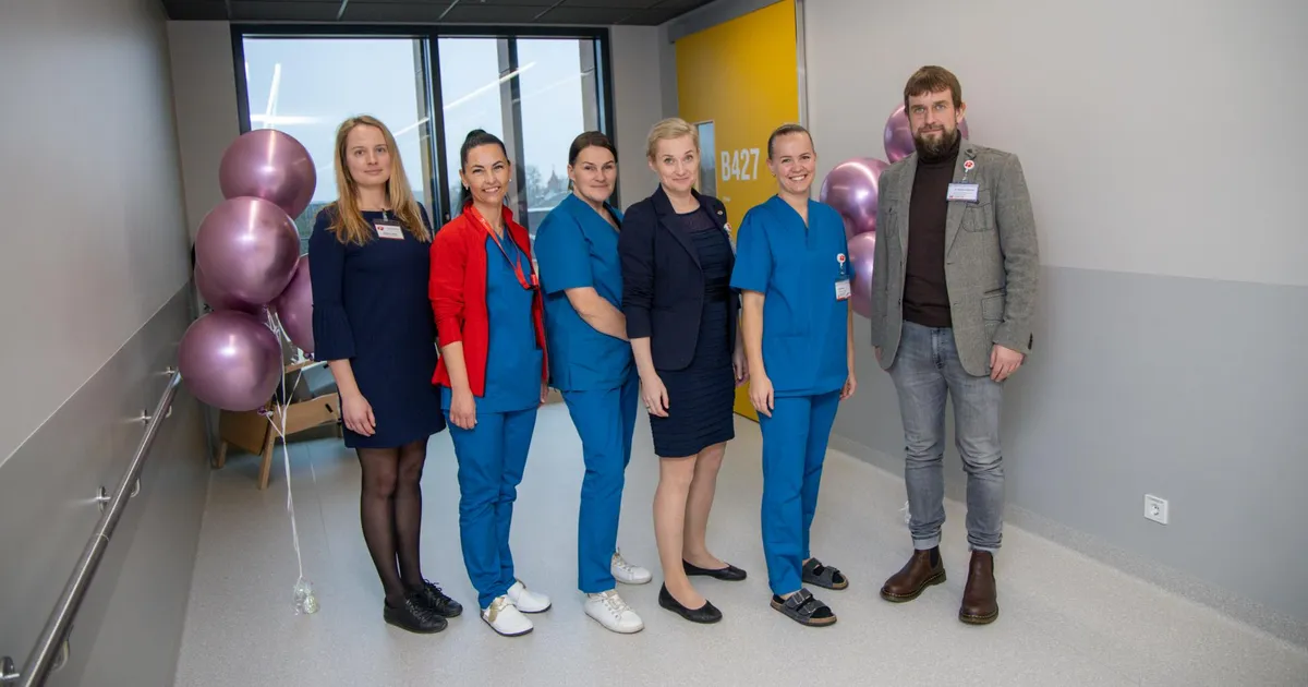 Tervikumis avati pidulikult söömis- ja toitumishäirete osakond