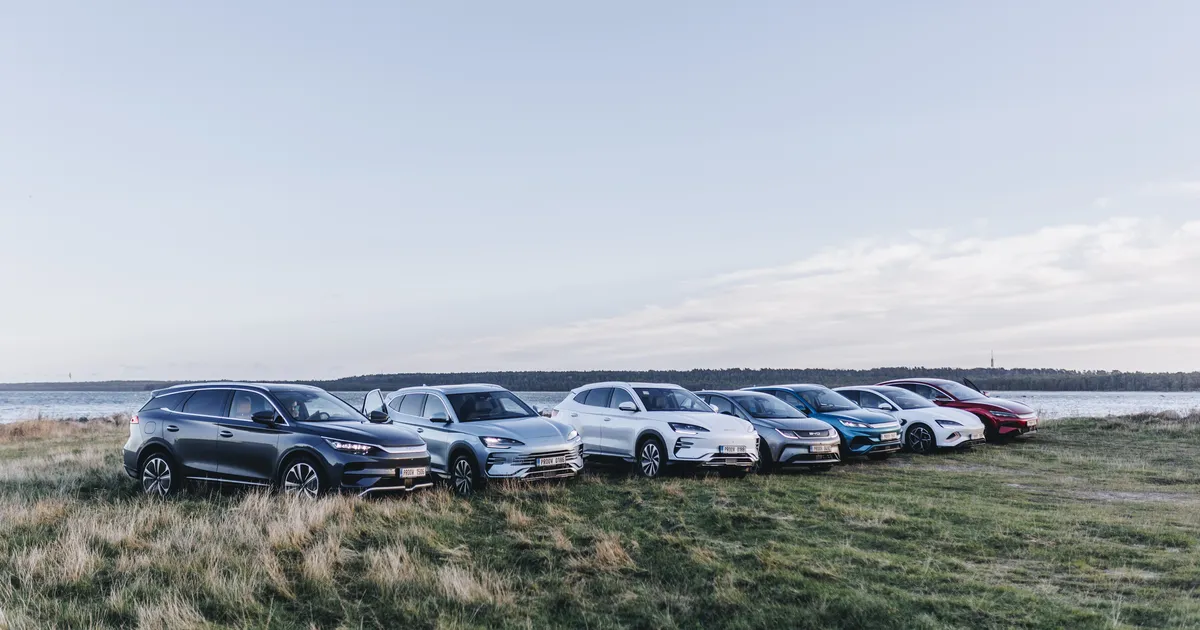 BYD tuli aastaga Eesti elektriautoturu liidriks