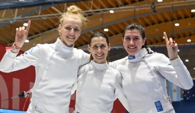 SUPER! ⟩ Neljanda vehkleja ja peatreeneri puudumist trotsinud Eesti naiskond võitis MK-etapi!