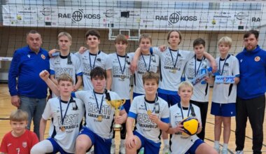 Rakvere U16 vanuseklassi poisid tulid täiseduga Eesti karikavõitjaks