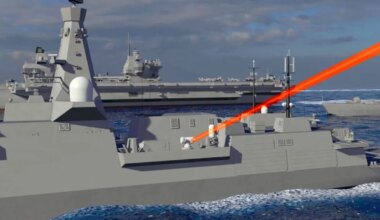 Brittide laserrelv nottis kiirelt liikuvaid droone – see jõuab laevadele aastaid enne lubatut