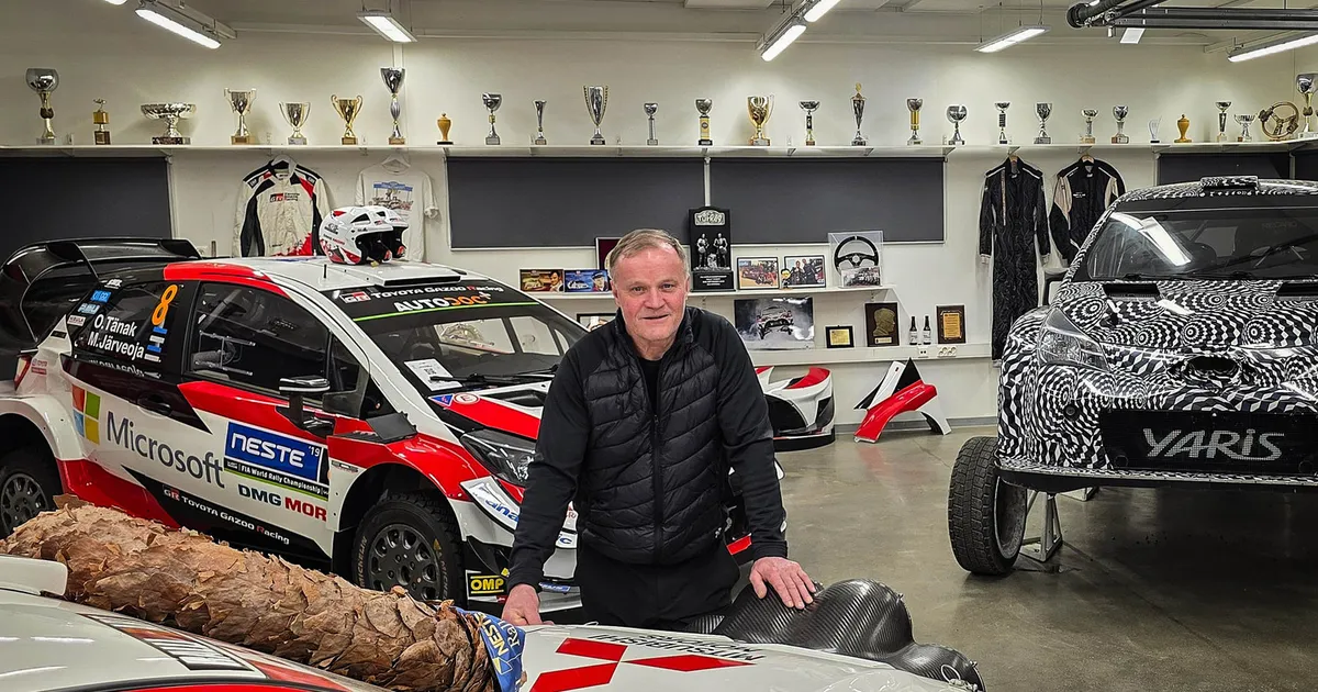 61-aastane Tommi Mäkinen naaseb Toyota ralliauto rooli