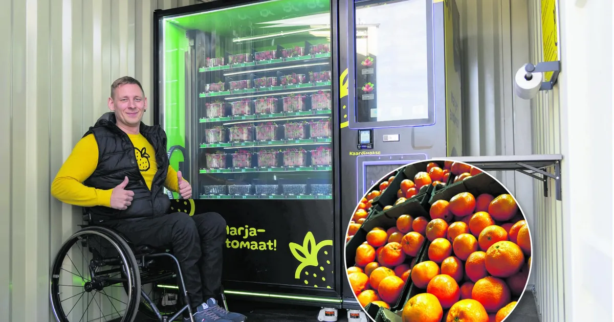 Otse Hispaaniast. Marjamüüja proovib kätt mandariinidega