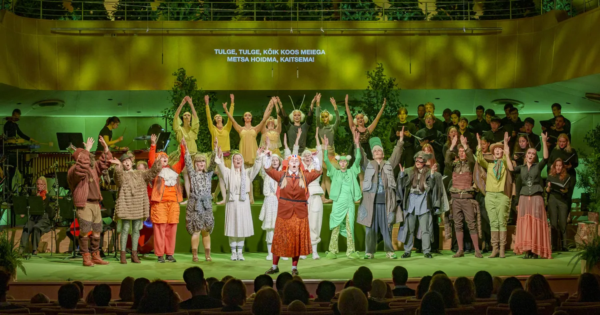Esietendus Rein Rannapi lasteooper “Metsalaulupidu”