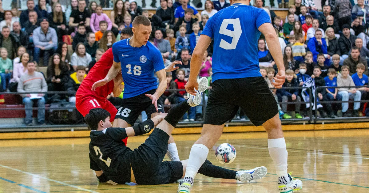 Eesti saalijalgpallikoondis võõrustab Jõhvis Soomet