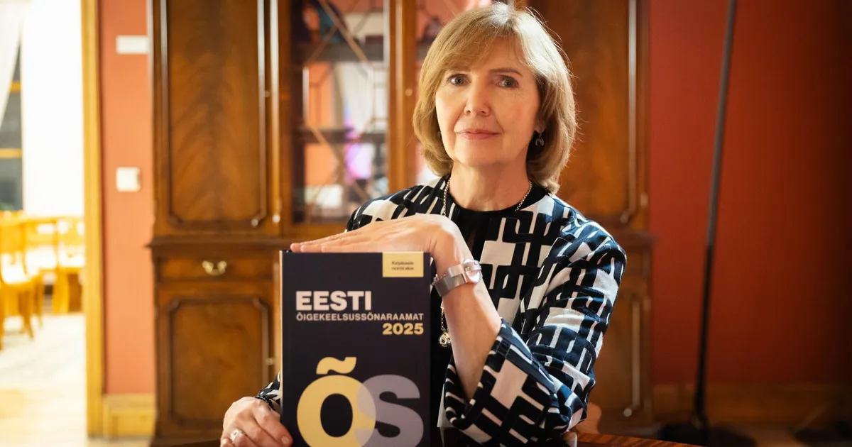 Äsja ilmunud ÕS 2025 toob eesti keelde värskust