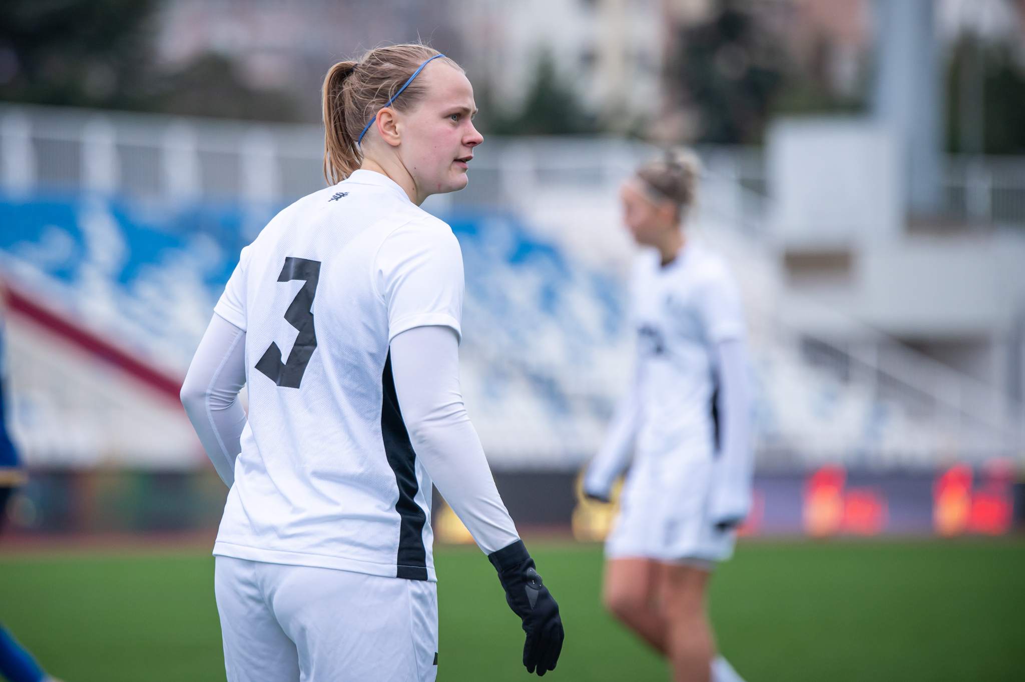 Eesti aasta naisjalgpallur 2025 on Siret Räämet. Foto: Liisi Troska / jalgpall.ee