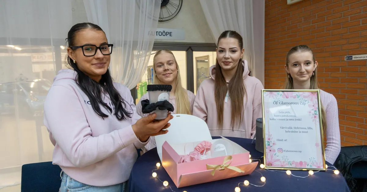 Kutseõppekeskuse õpilasfirmad pidasid jõululaata. Üks ettevõte astub vastu korgijoogi ohule