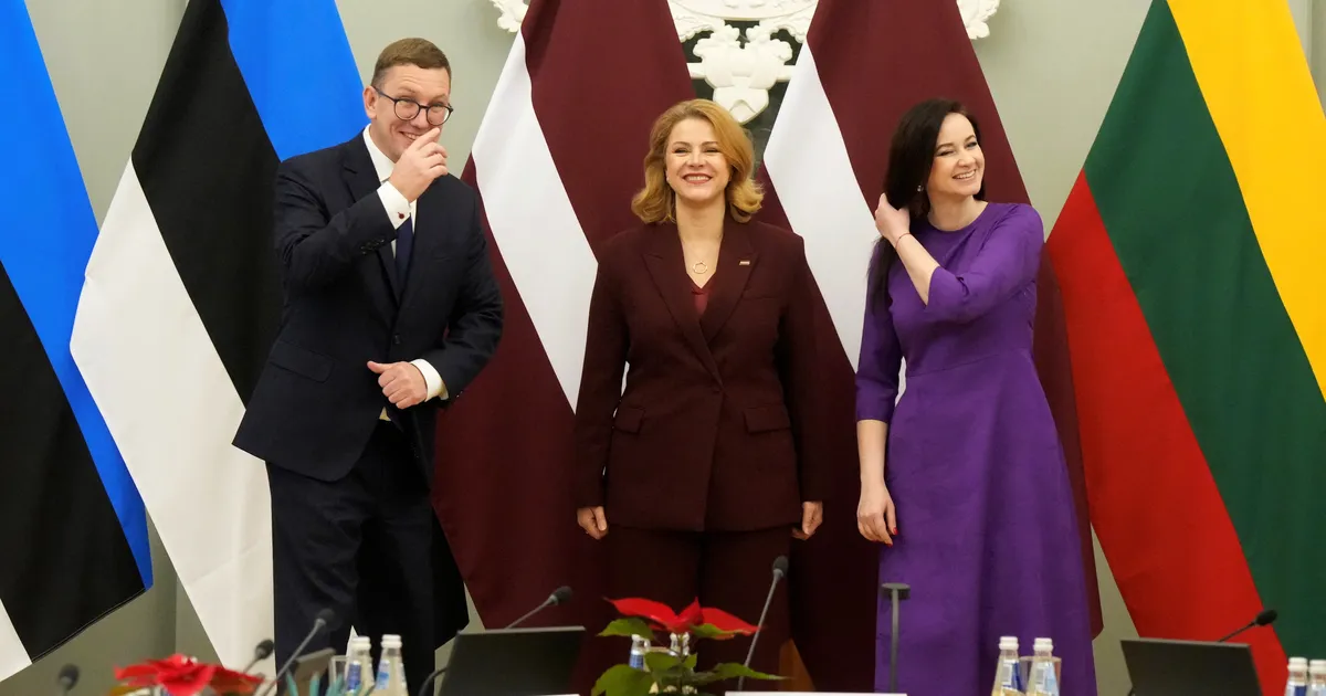 OTSEPILT ⟩ Balti peaministrid annavad Riias ühise pressikonverentsi - Postimees