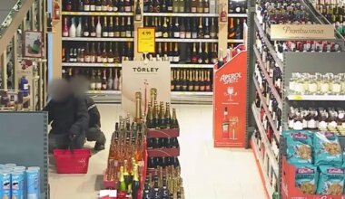 VIDEO ⟩ Mis turvamees? Müüjaprouad tõstsid Tartu jultunud viinavaraste seljakotid ise saagist tühjaks