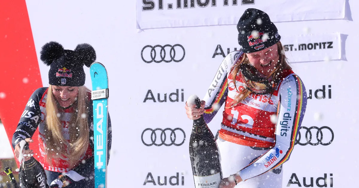 41-aastane Lindsey Vonn sihtis teist päeva järjest esikohta