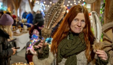 GALERII ⟩ Kohalik käsitöö ja looduse annid täitsid Audru muusikatalli iga meetri