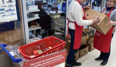 Toidupangale tehti peaaegu kaks tonni annetusi