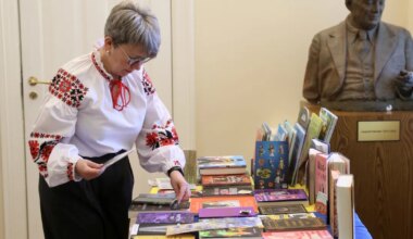 GALERII JA VIDEO ⟩ Ukraina laulude kontserti kaunistasid rahvarõivaid ja südamlikud soovid