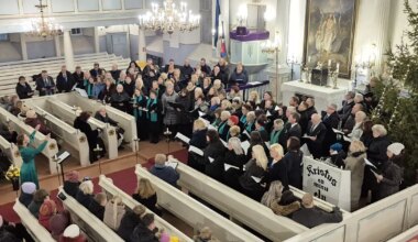 GALERII JA VIDEO ⟩ Kõik maakonna segakoorid ühendasid kolmanda advendi puhul oma hääled