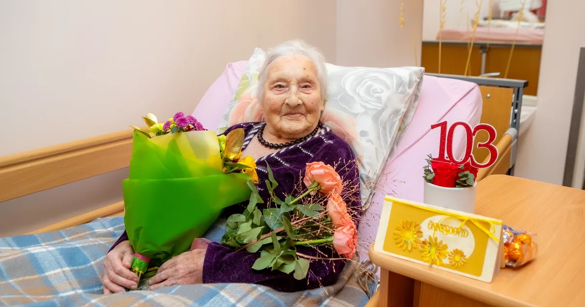 Saarlane Helgi Kukk pidas 103. sünnipäeva