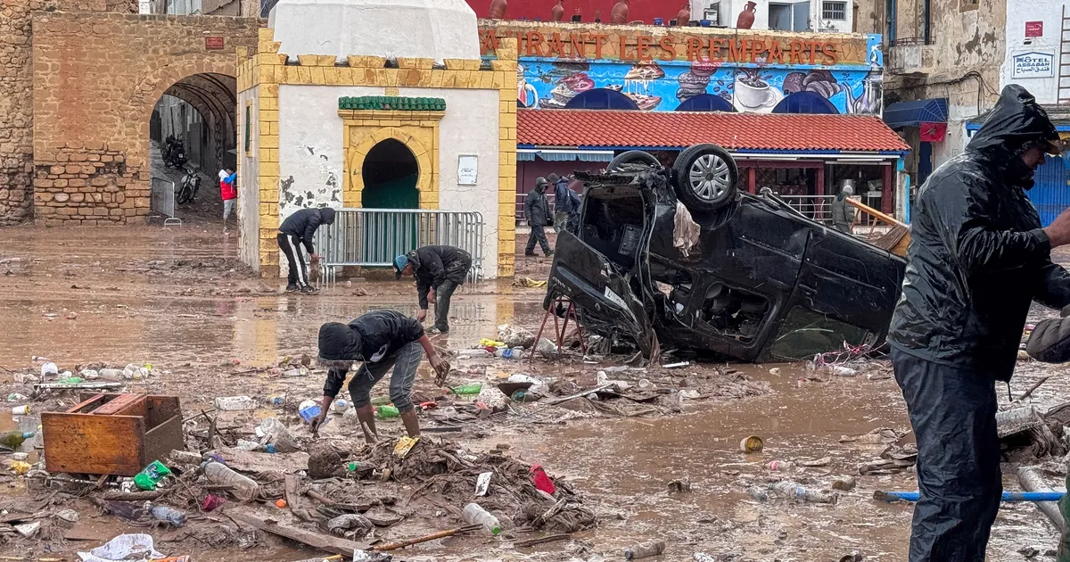 Maroko rannikulinnas hukkus äkktulvades ligi 40 inimest