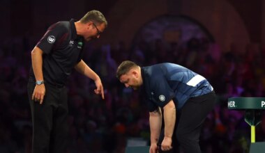 nooleviskaja lahkus lavalt verise käega