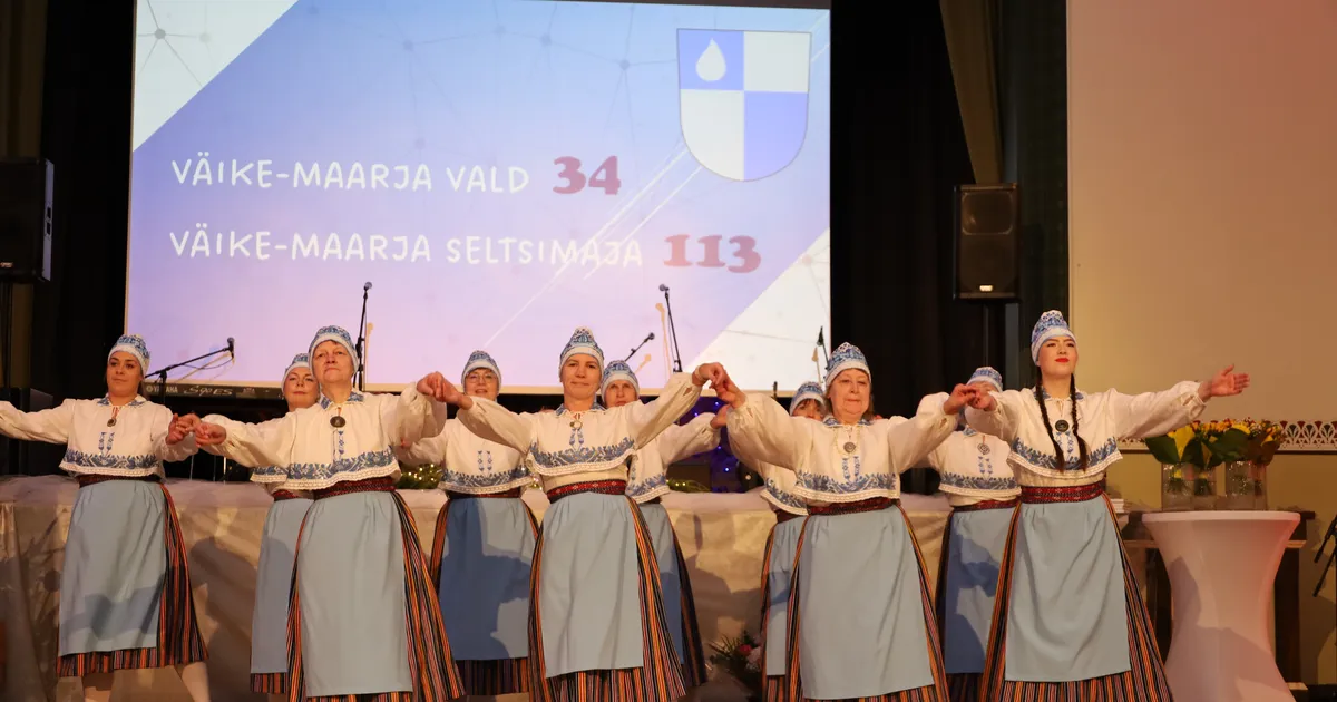 Väike-Maarja vald jagas sünnipäeva puhul tunnustust