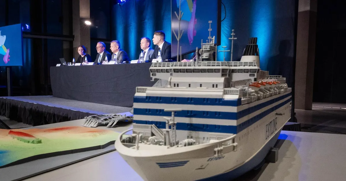 Parvlaev Estonia uurimine jõudis samadele järeldustele, mis kunagi tehti