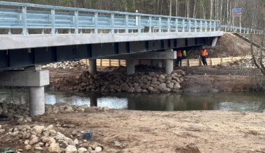 FOTOD ⟩ Lõppesid Piusa uue silla ehitustööd