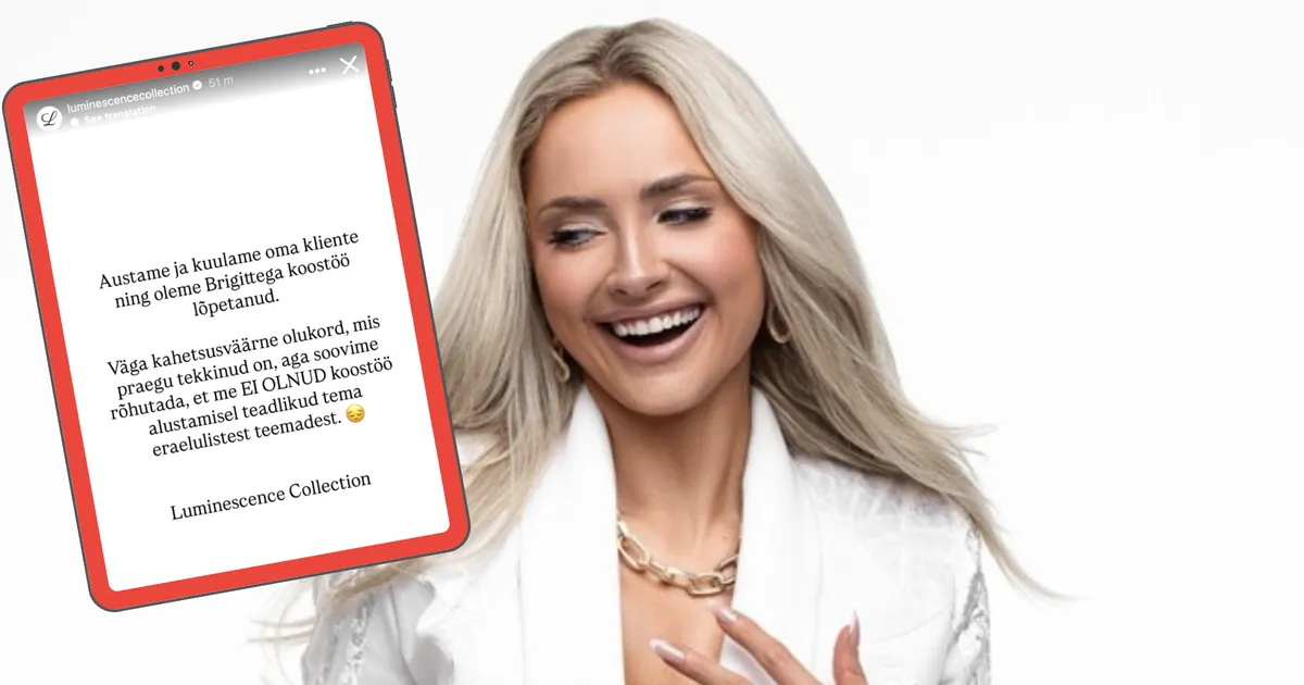 Kodumaine rõivabränd lõpetas BSHga koostöö, põhjuseks peigmehe vägiteod. Hunt: see on äri - Elu24