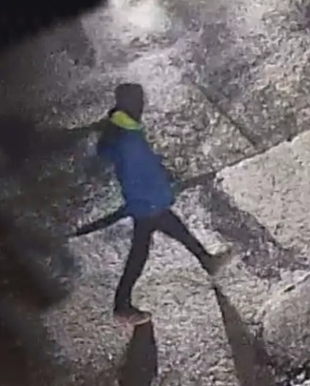 Foto riietusest, milles kadunud noormees auto juurest lahkudes Tallinna linna edasi liikus.