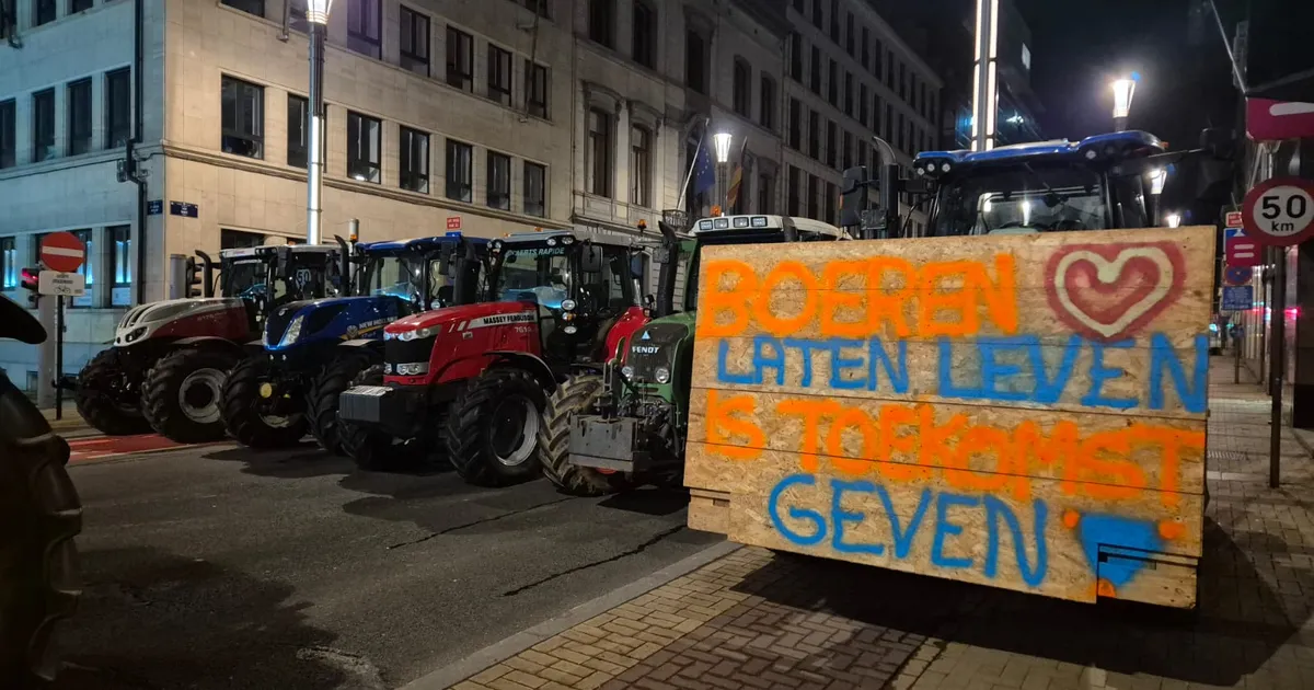 Eesti põllumehed protestivad täna Brüsselis koos 10 000 Euroopa põllumehega