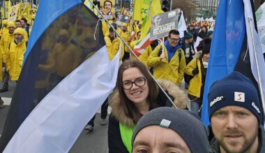 Eesti põllumehed said Brüsselis meeleavaldamise koolitust