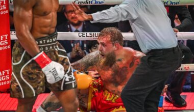 VIDEO ⟩ Briti poksitäht lõi Tysoni alistanud suunamudija nokauti