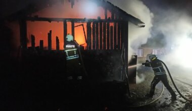 Puukuuri põlengu puhul kahtlustatakse süütamist