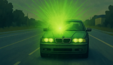 «Reaalselt silmad valutasid.» Tuvastamata isik lasi Vabaduse puiesteel vastutulevasse autosse eredat rohelist valgust