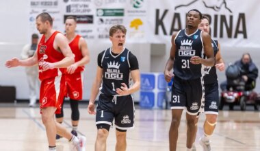 GALERII ⟩ Virumaa derbi tõi korvpalli esiliigas saali 2000 pealtvaatajat