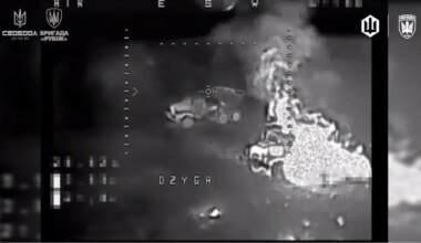 Ukraina droonid hävitasid kaks rakettidega laetud Grad-süsteemi