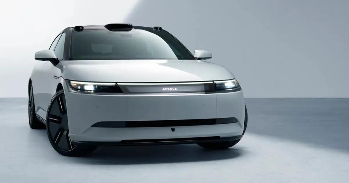 Sony auto tuleb 2026. aastal – ja muidugi saab selles Playstationiga mängida