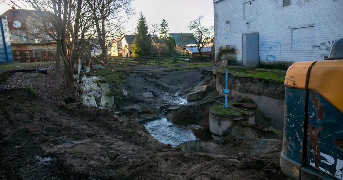 GALERII ⟩ Varingu põhjustanud reoveepumpla avarii lõplikuks kõrvaldamiseks kulub kuid