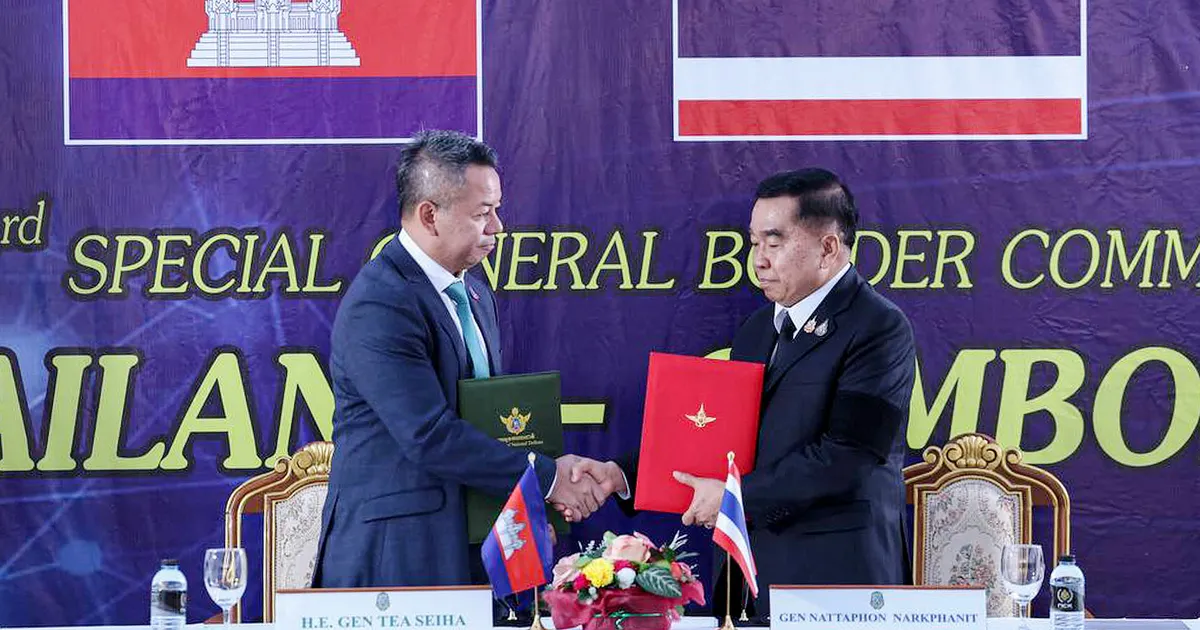 Tai ja Kambodža sõlmisid relvarahu