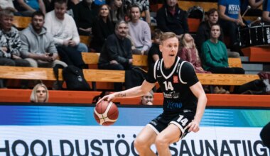 FOTOD ⟩ Pärnu korvpallimeeskond nägi 1000 fänni ees Sõbra-Keilaga kurja vaeva - Pärnu Postimees