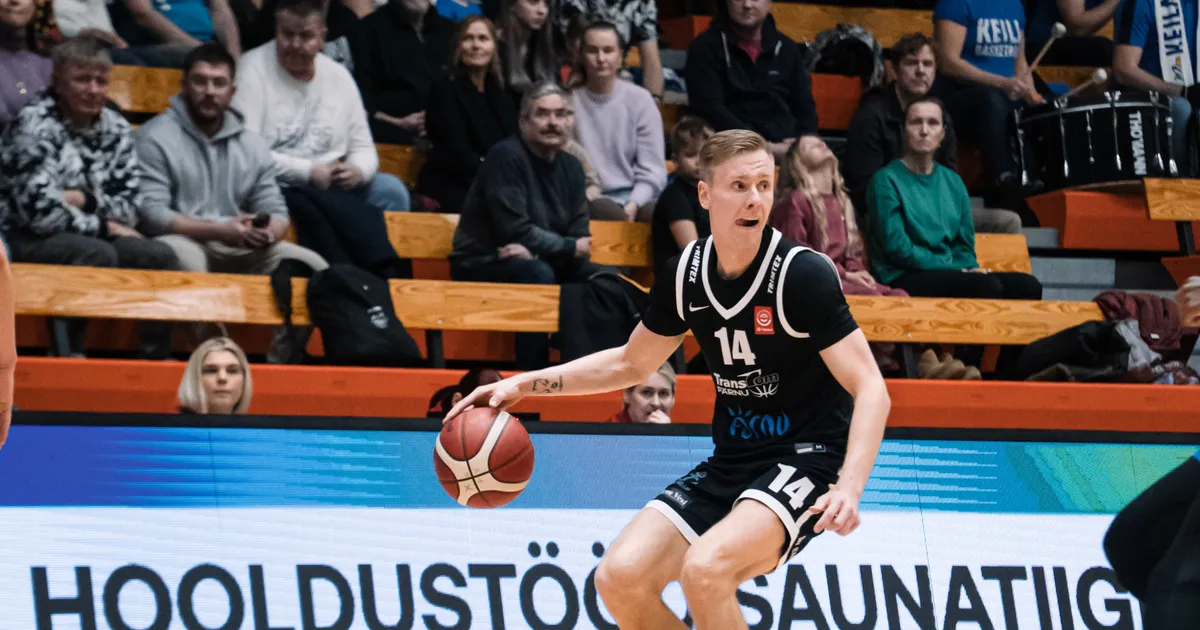 FOTOD ⟩ Pärnu korvpallimeeskond nägi 1000 fänni ees Sõbra-Keilaga kurja vaeva - Pärnu Postimees