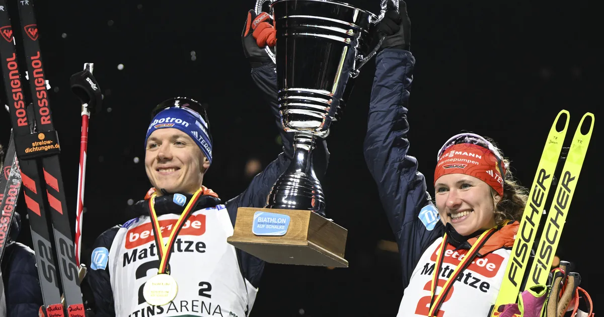 VIDEO ⟩ Võimsa esituse teinud Saksamaa laskesuusatajad lõpetasid ligi 10-aastase põua - Postimees Sport