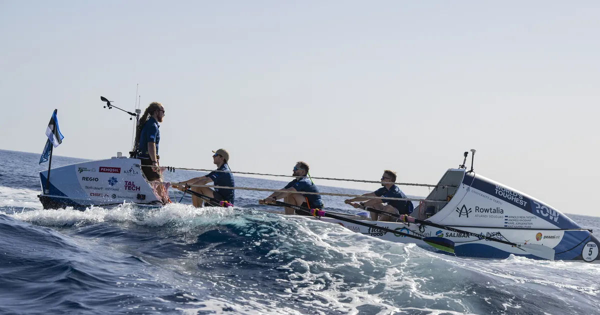 Rowtalia teine nädal ookeanil tõi väsimuse ja tülpimuse, aga ka jõulumeeleolu - Tartu Postimees