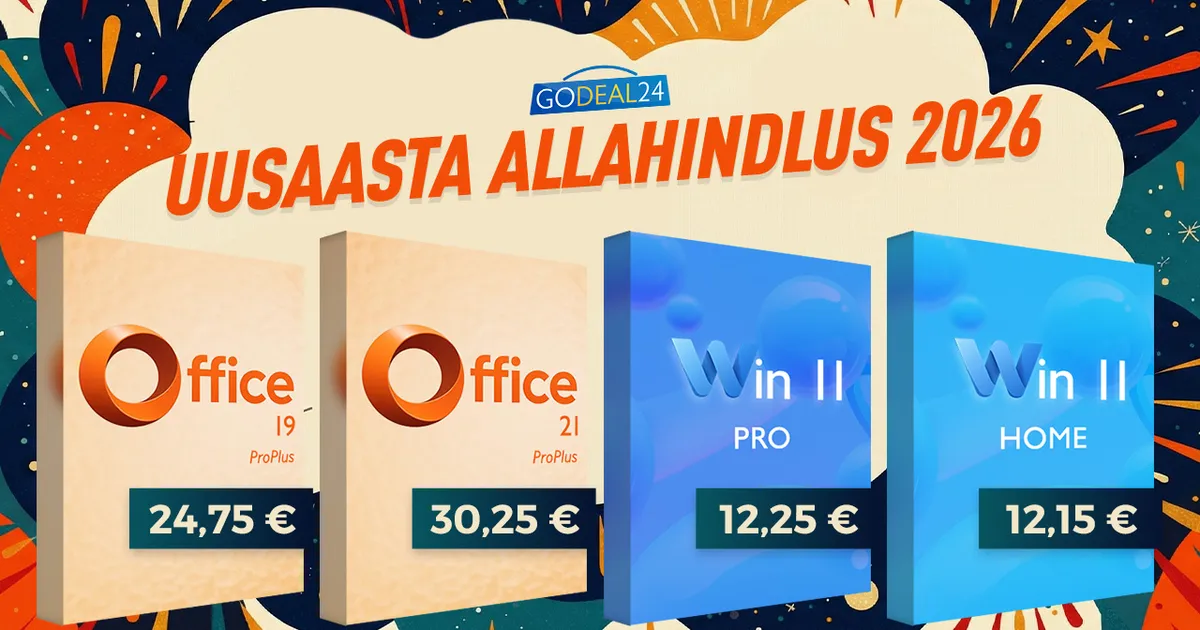eluaegsed Office 2021 ja Windows 11 pakkumised alates 12.25 €!