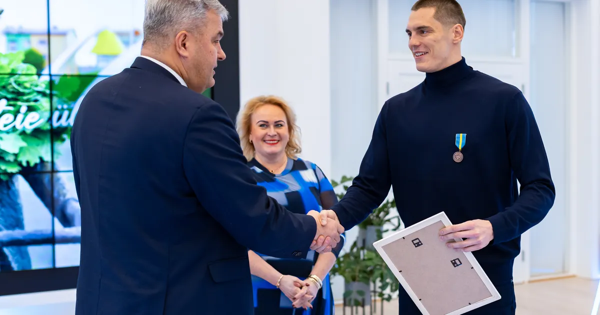 Rakvere linnalt Vallimäe medali saanud Ralf Tribuntsovi eesmärk on olümpiafinaal