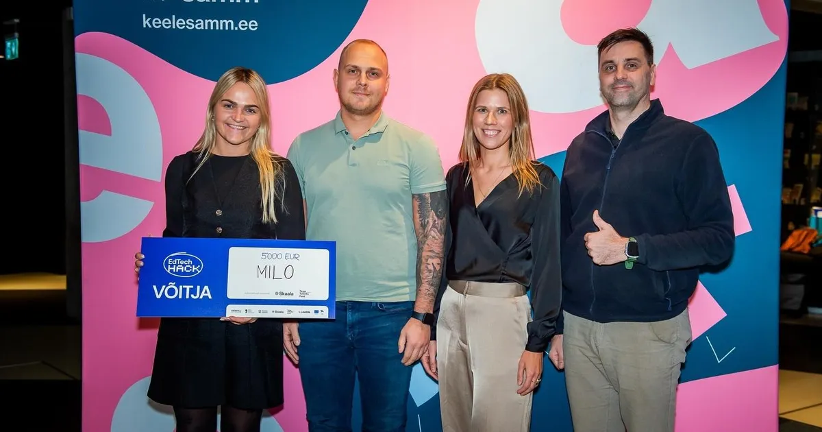 Viljandlaste kõneabirakendus Milo noppis taas idusektori võidu