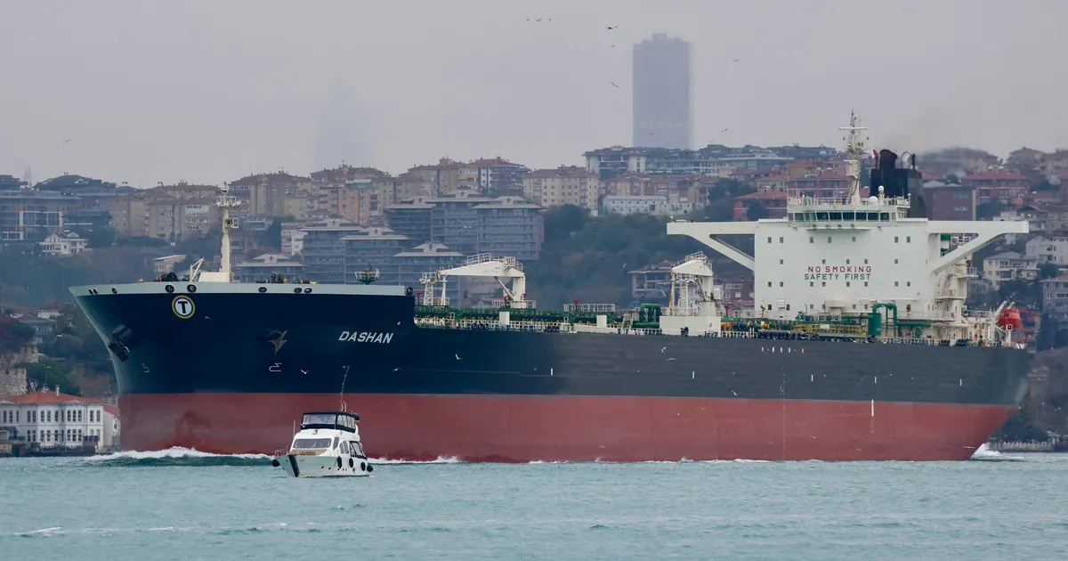 Läänemerele ilmus Vene zombietanker