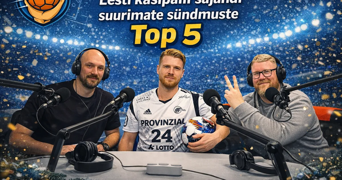 7 MEETRIT ⟩ Dener Jaanimaa ja Eesti käsipalli sajandi suurimate sündmuste Top 5